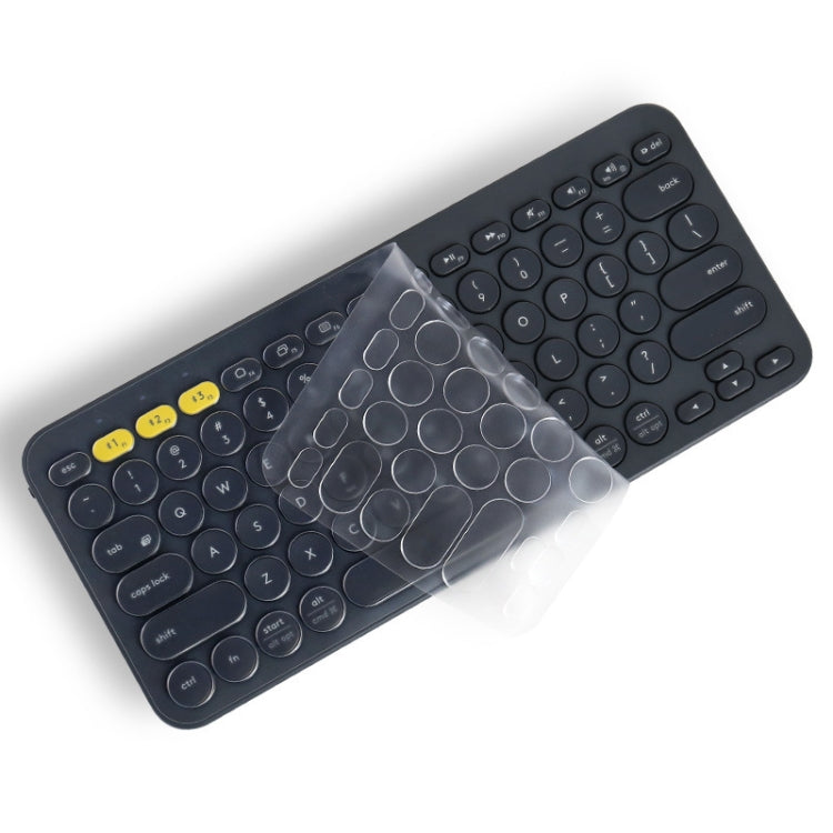 JRC T20703 Laptop Keyboard Film Wireless Bluetooth Keyboard Película transparente para Logitech K380