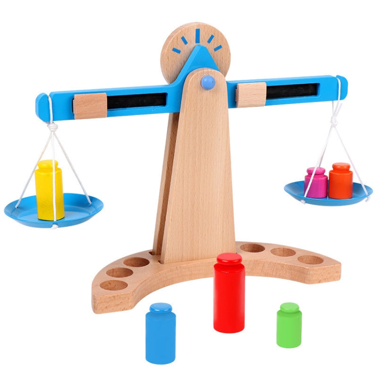 Balanza educativa para niños, juguete de madera para ciencia y juguetes educativos, Balance Scale