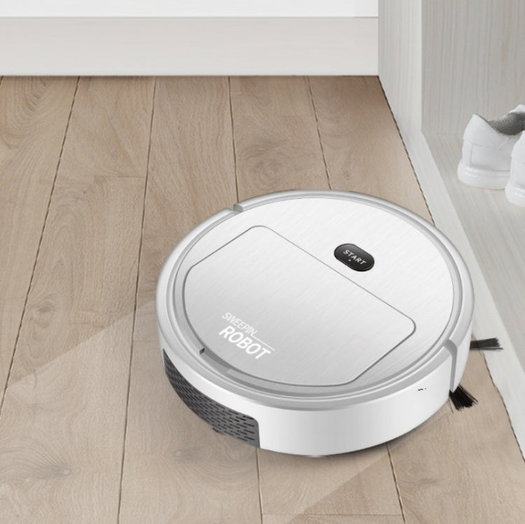 Robot de barrido de carga inteligente automático para el hogar, especificación:, 3 in 1（Black）, 3 in 1（White）, Black, White