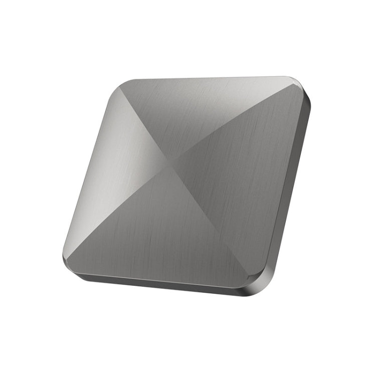 Energía cinética de escritorio para ventilar el juguete giratorio para aliviar el estrés con la yema del dedo, Estilo:, Aluminum Alloy Quadrilateral Silver, Aluminum Alloy Hexagonal Silver, Stainless Steel Quadrilateral Silver                          ...