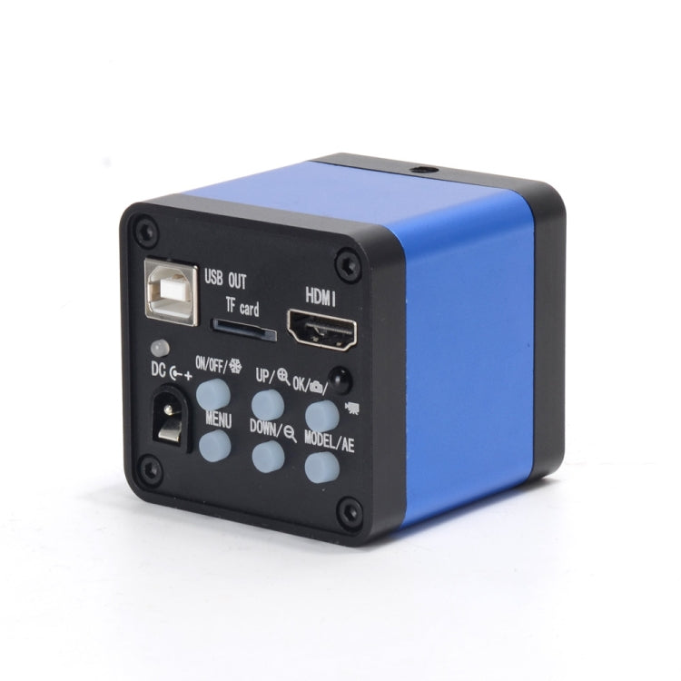 Cámara industrial de 16 millones de píxeles + 0745 Lente de cámara de enfoque ajustable CCD Microscopio electrónico fotográfico de alta definición, 16 Million Pixel
