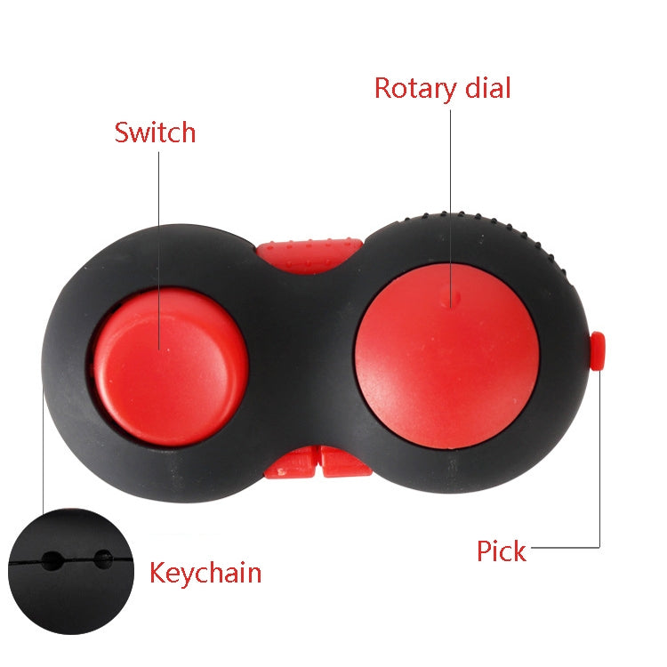 3 piezas de juguetes con mango de descompresión, novedad, juguete con mango deportivo para dedos, 3PCS Color (with Color Box Lanyard), 3PCS Full Black (with Color Box Lanyard), 3PCS Black Red (with Color Box Lanyard)                                    ...