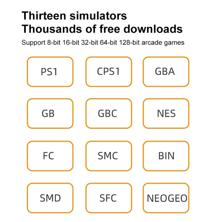 Consola de juegos portátil X20 LIFE Classic Games con pantalla de 5,1 pulgadas y memoria de 8 GB, compatible con salida HDMI, X20 LIFE / Yellow, X20 LIFE / Blue, X20 LIFE / Gray