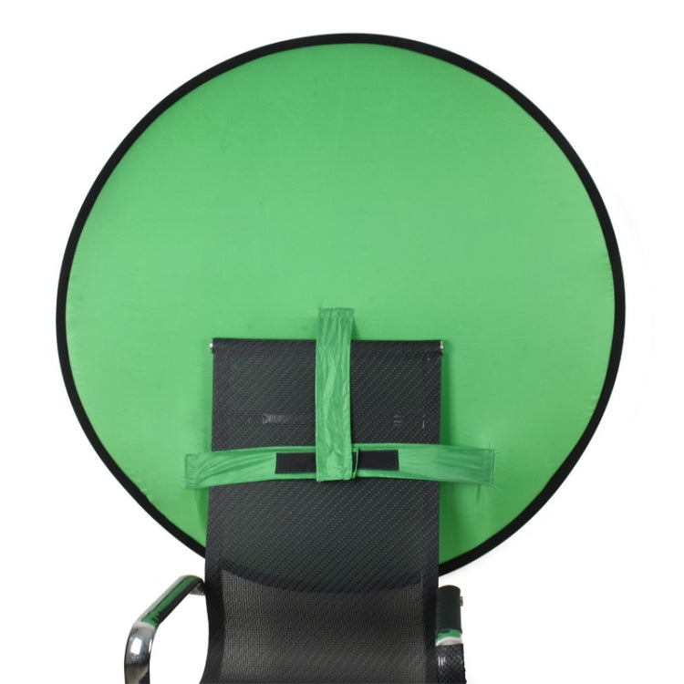 EY-068 Fondo verde, tela plegable, foto de identificación, pantalla verde, tablero de fondo de vídeo para silla de deportes electrónicos, 75cm, 110cm, 142cm