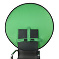 EY-068 Fondo verde, tela plegable, foto de identificación, pantalla verde, tablero de fondo de vídeo para silla de deportes electrónicos, 75cm, 110cm, 142cm