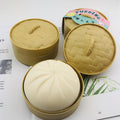 3 PCS Descomprimir Bollos de simulación Juguetes de presión reducida de rebote lento, Simulation Buns