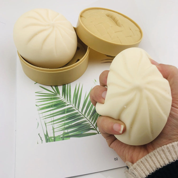 3 PCS Descomprimir Bollos de simulación Juguetes de presión reducida de rebote lento, Simulation Buns