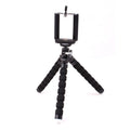 5 uds pulpo fotografía esponja soporte para teléfono móvil portátil perezoso ajustable Vibrato Live trípode soporte, With Phone Clip (Black), Without Phone Clip, With Phone Clip (Blue)