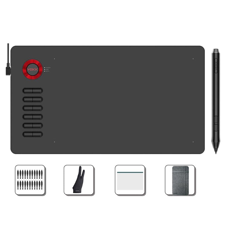 VEIKK VK640 Placa digital Tablero de imagen pintado a mano Tablero de pintura electrónico, VK640