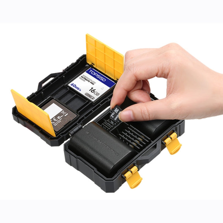 Caja de protección de la tarjeta de almacenamiento de la batería de la cámara SCB08 Caja de almacenamiento de la batería