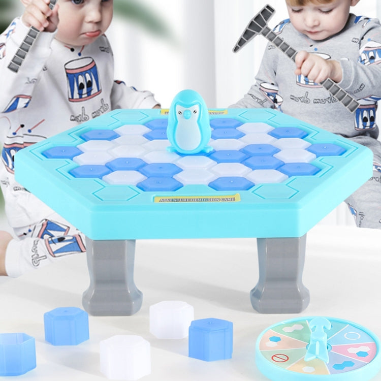 4 PCS Rescue Penguin Trap Juguete rompehielos Penguin Desktop Juguetes educativos interactivos para padres e hijos, Estilo:, Medium, Large, Oversize