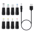 Cable de alimentación CC Enchufe de intercambio multifunción USB Cable de carga USB, 8 in 1, 11 in 1
