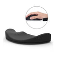 Soporte de muñeca de silicona Alfombrilla de ratón Reposamanos móvil Reposamanos de oficina, Black Right Hand