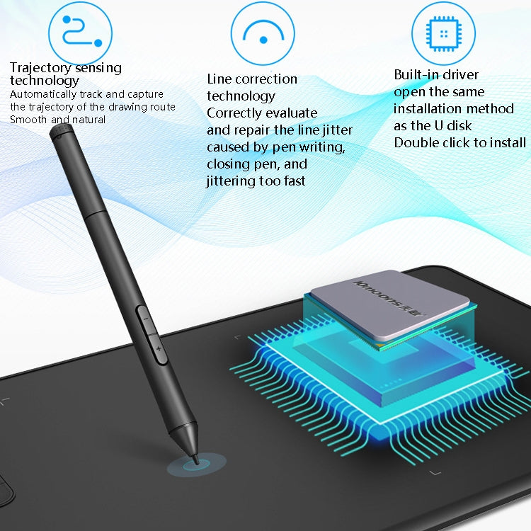 El tablero Digital 10Moons G12 se puede conectar al teléfono móvil tablero dibujado a mano tablero de pintura de ordenador Panel de entrada de clase de red, G12