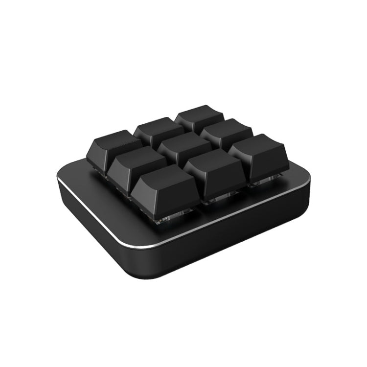 Vaydeer JP1011 Teclado mecánico de 9 teclas Mini teclado personalizado portátil, Longitud del cable: 1 m