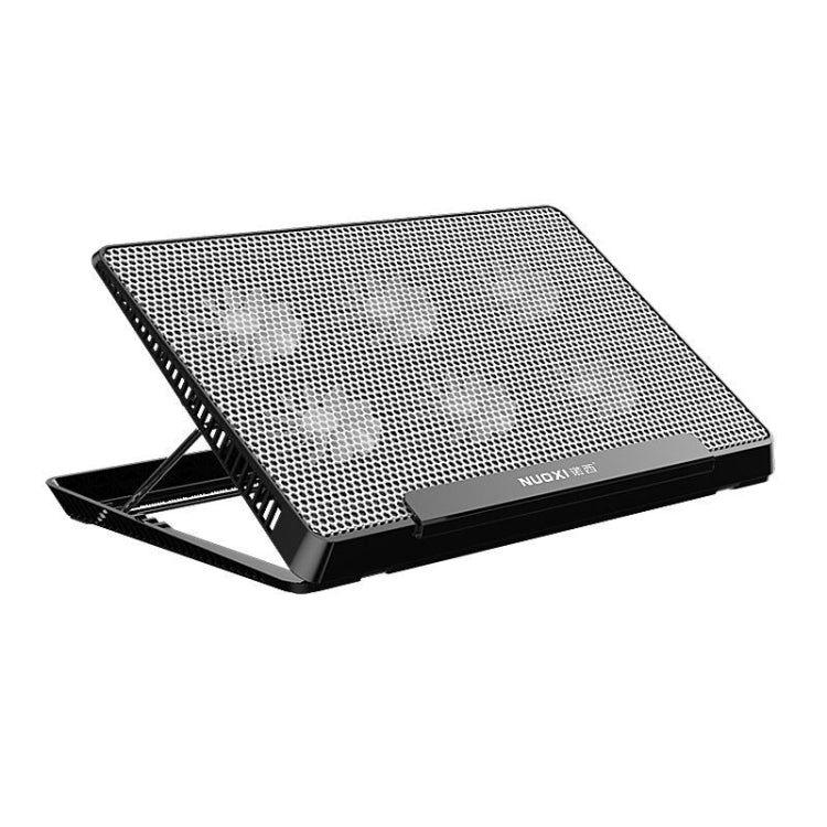 NUOXI X8 Soporte de ajuste de archivos múltiples para computadora con radiador portátil de aleación de aluminio
