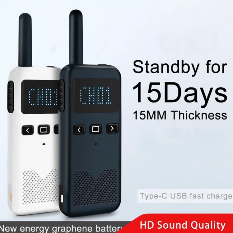 KSUN X-30 M2 Outdoor Handheld Mini Walkie Talkie Color Entrega aleatoria