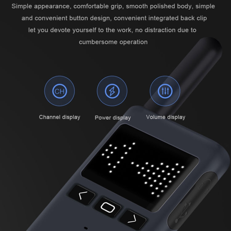 KSUN X-30 M2 Outdoor Handheld Mini Walkie Talkie Color Entrega aleatoria