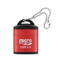 10 Uds 480Mbps Mini tarjeta Micro SD teléfono móvil lector de tarjetas de memoria TF de alta velocidad ordenador coche altavoz lector de tarjetas