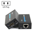 HDY-60 para HDMI a RJ45 Cable de red único extensor de 60 m para amplificador de señal HDMI