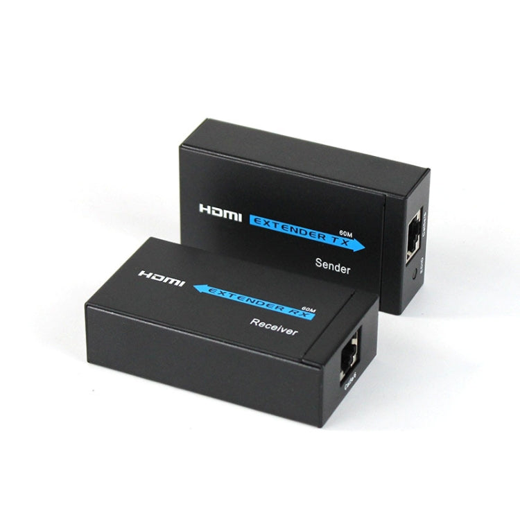 HDY-60 para HDMI a RJ45 Cable de red único extensor de 60 m para amplificador de señal HDMI