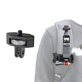 Adaptador ajustable de metal Sunnylife de 1/4 de pulgada para DJI Pocket 2 / FIMI PALM 2 / Insta360 One X-2