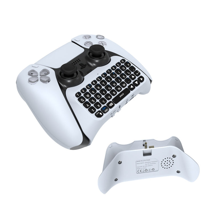 JYS-P5121 Teclado con mango inalámbrico Bluetooth Puede chatear Voz Teclado externo adecuado para PS5, JYS-P5121
