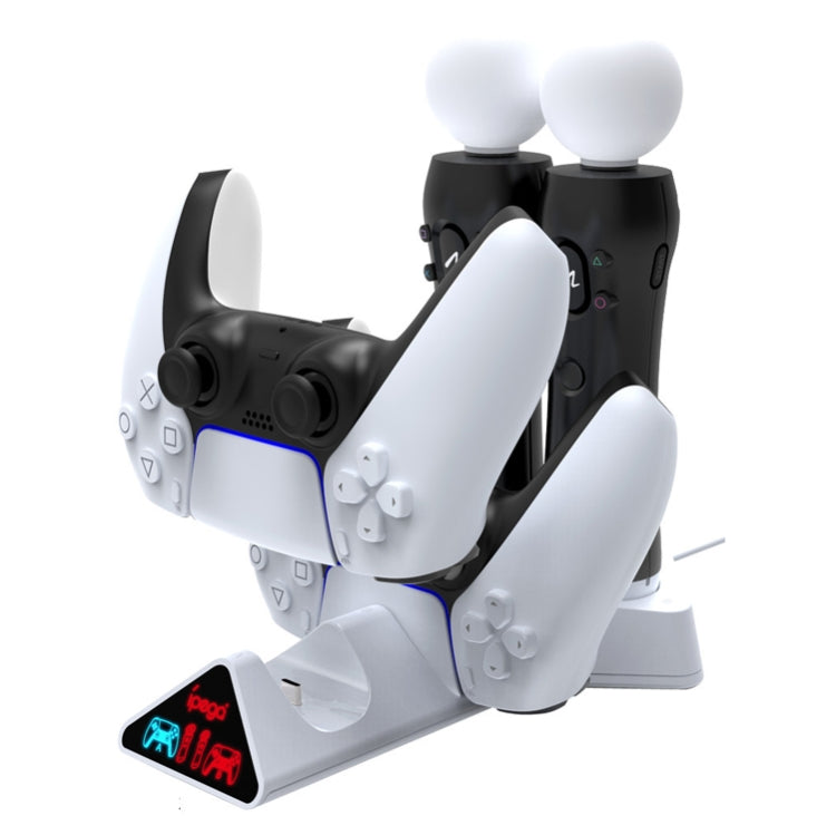 Ipega PG-P5011 Triangle Beast Cargador Mango Cargador para PS5 / PS MOVE, PG-P5011