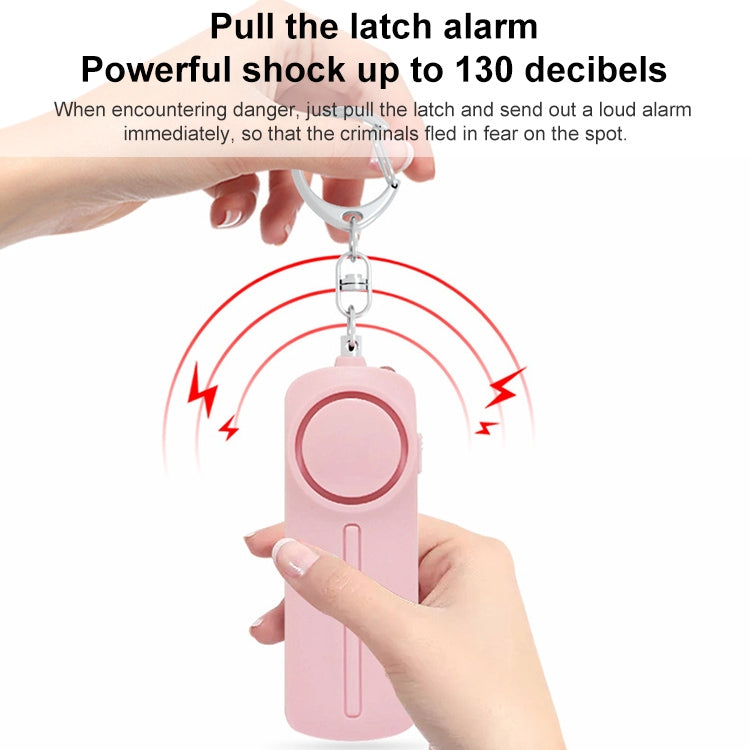 AF-9400 130dB Alarma personal Pull Ring Mujer Anti-Lobo Alarma Autodefensa Llavero