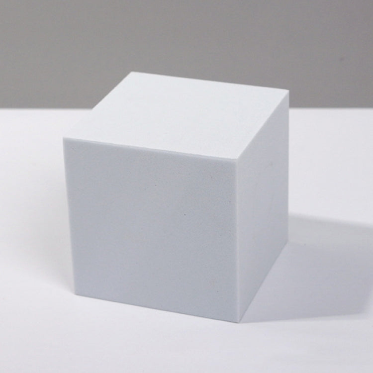 8 piezas cubo geométrico accesorios para fotos adornos decorativos plataforma de fotografía, Small White Square, Large White Square, Small White Rectangular, Large White Rectangular, Small White Cylindrical, Large White Cylindrical, Small White Hexagon...