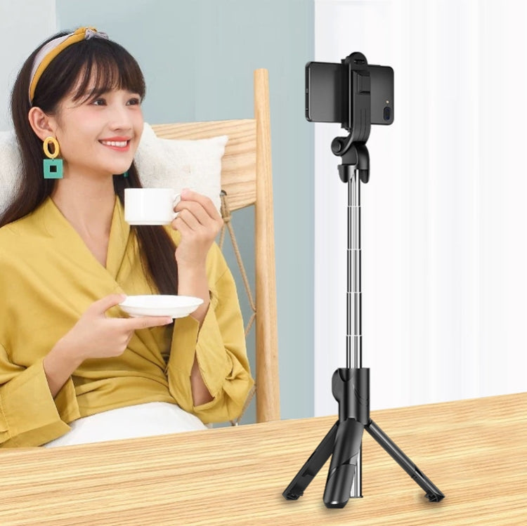 XT02 360 grados giratorio multifunción retráctil teléfono móvil Selfie Stick para disparar en vivo TV Drama trípode, Bluetooth Black, Bluetooth White, 2 PCS No Bluetooth Black, 2 PCS No Bluetooth White