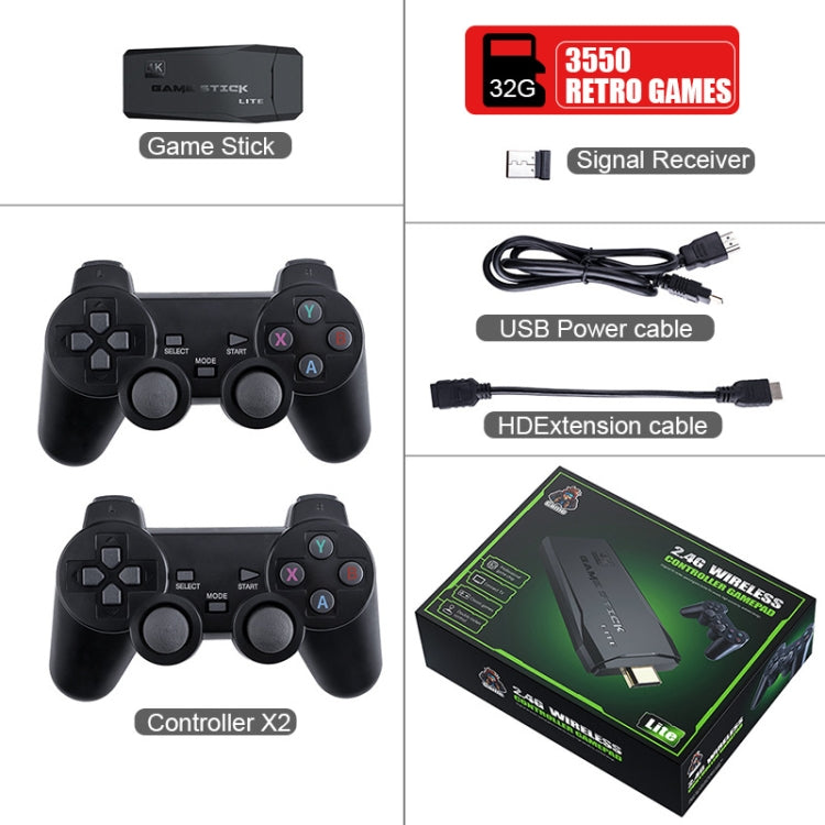Consola de juegos inalámbrica HD doble Y3 Lite, 32G 3000 Games, 64G 10,000 Games
