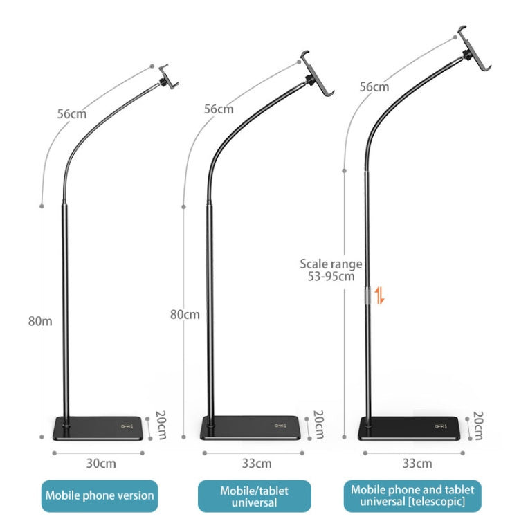 SSKY L6 Sofá junto a la cama Live Landing Phone Tablet Soporte para computadora, Estilo:, L6 Base Heavy Telescopic Version (White), L6 Phone Version (White), L6 Phone Version (Black), L6 Base Heavy Version (White), L6 Base Heavy Version (Black)        ...