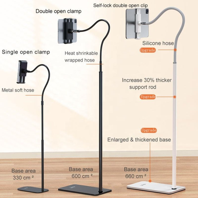 SSKY L6 Sofá junto a la cama Live Landing Phone Tablet Soporte para computadora, Estilo:, L6 Base Heavy Telescopic Version (White), L6 Phone Version (White), L6 Phone Version (Black), L6 Base Heavy Version (White), L6 Base Heavy Version (Black)        ...