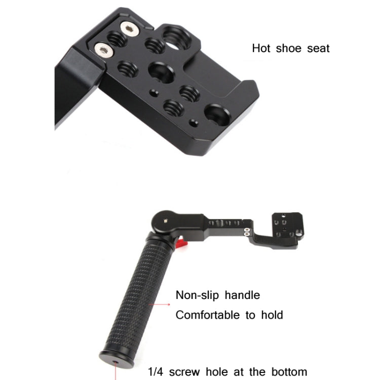 Mango estabilizador SLR de ángulo ajustable tipo transporte Sunnylife RO-Q9233 para DJI RONIN RS-C2 / RONIN S / SC