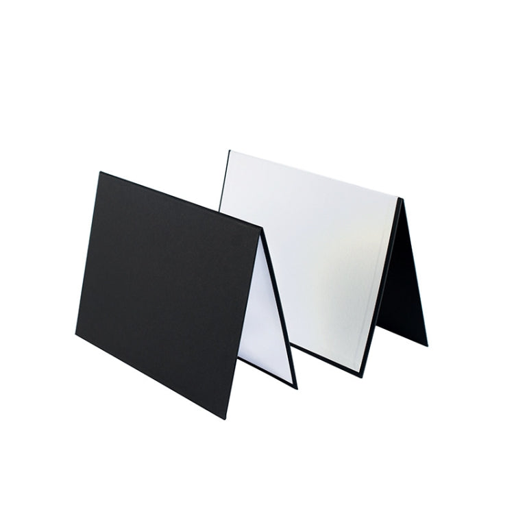 Tablero difusor de luz plegable de cartón A4 para fotografía, 2 uds., A4 Cardboard Silver, A4 Cardboard Gold