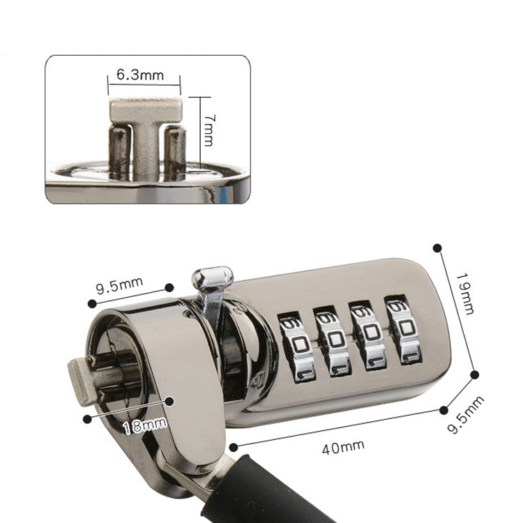 Cerradura antirrobo para dispositivo digital YF21067 Cerradura para computadora portátil