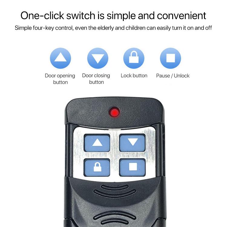 2 uds persiana enrollable eléctrica copia impermeable Control remoto Universal llave de Control remoto para puerta de garaje, Ordinary