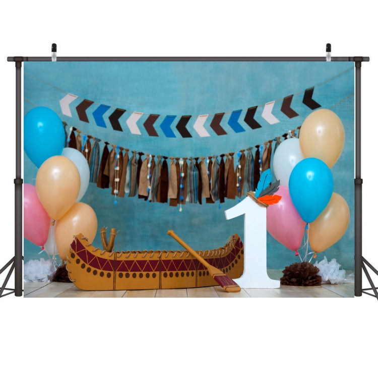 2,1 m x 1,5 m, un año de edad, Fondo de fotografía de cumpleaños, tela, decoración de fiesta de cumpleaños, fondo de foto