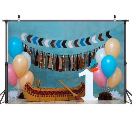 2,1 m x 1,5 m, un año de edad, Fondo de fotografía de cumpleaños, tela, decoración de fiesta de cumpleaños, fondo de foto