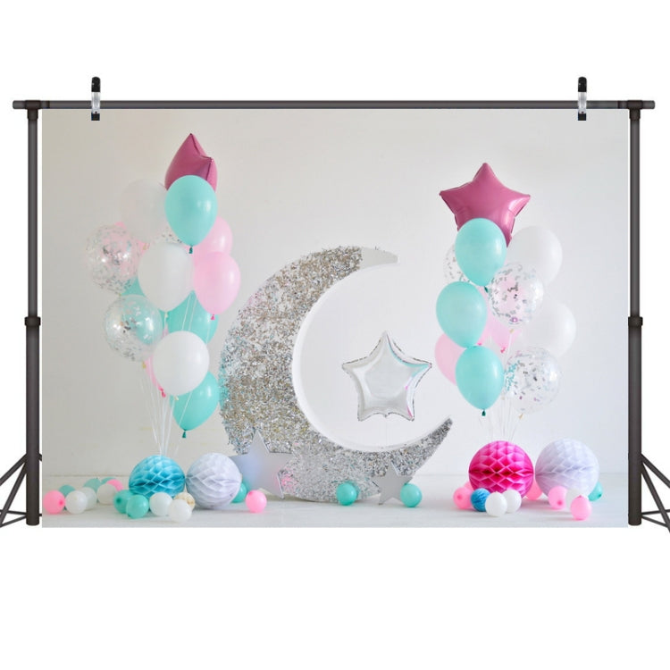 2,1 m x 1,5 m, un año de edad, Fondo de fotografía de cumpleaños, tela, decoración de fiesta de cumpleaños, fondo de foto
