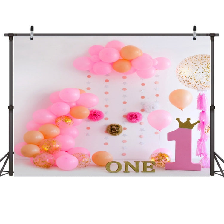 2,1 m x 1,5 m, un año de edad, Fondo de fotografía de cumpleaños, tela, decoración de fiesta de cumpleaños, fondo de foto