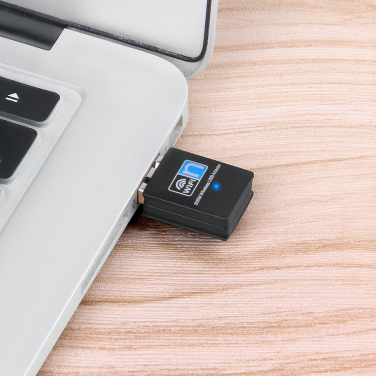Tarjeta de red inalámbrica mini USB RTL8192EU de 300 Mbps
