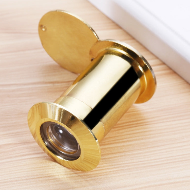2 PCS Puerta de seguridad Ojo de gato HD Lente de vidrio 200 grados Gran angular Anti-Pequeño Ojo de puerta de hotel, 16mm Black, 16mm Silver, 16mm Red Bronze, 16mm Green Bronze, 16mm Bright Gold, 26mm Silver, 26mm Gold, 26mm Red Bronze, 26mm Green Bronze