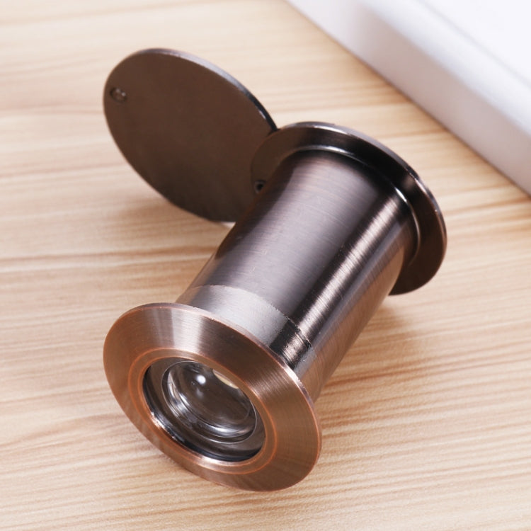 2 PCS Puerta de seguridad Ojo de gato HD Lente de vidrio 200 grados Gran angular Anti-Pequeño Ojo de puerta de hotel, 16mm Black, 16mm Silver, 16mm Red Bronze, 16mm Green Bronze, 16mm Bright Gold, 26mm Silver, 26mm Gold, 26mm Red Bronze, 26mm Green Bronze