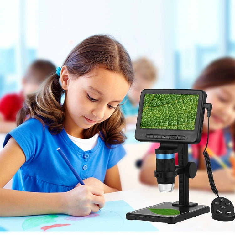Microscopio electrónico de 5 pulgadas 1080P HD USB Reparación Inspección Lupa