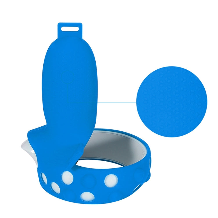 2 juegos GS092 controlador de mango cubierta protectora de silicona anticaída y antipérdida cubierta todo incluido para Oculus Quest 2, GS092 Blue, GS092 Black, GS092 Red, GS092 Gray