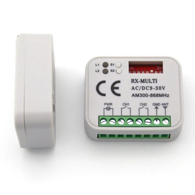 LZ-068 Interruptor de receptor de control remoto multifrecuencia de código fijo de código rodante para puerta de garaje