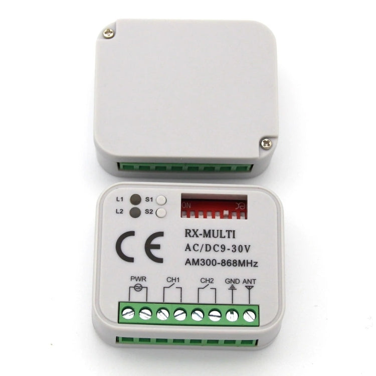 LZ-068 Interruptor de receptor de control remoto multifrecuencia de código fijo de código rodante para puerta de garaje