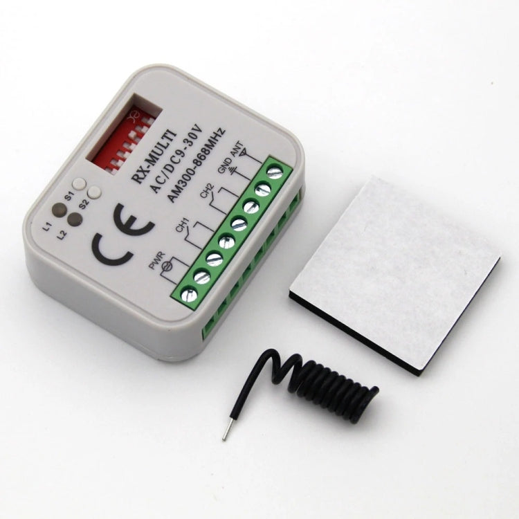 LZ-068 Interruptor de receptor de control remoto multifrecuencia de código fijo de código rodante para puerta de garaje